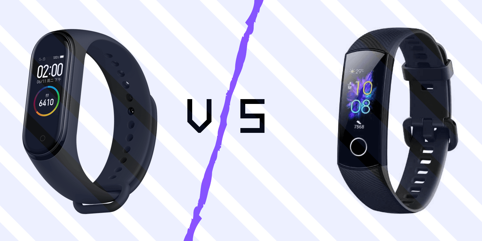 Best Fitness Band in August 2019 (Honor Band 4 vs Mi Band 4)