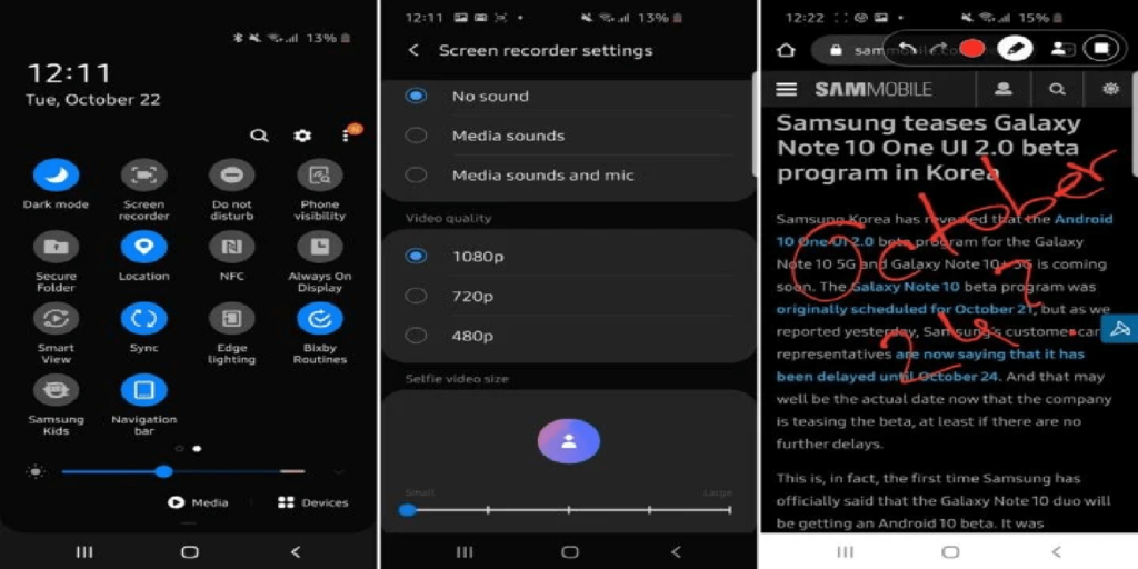 Galaxy A50s security patch update