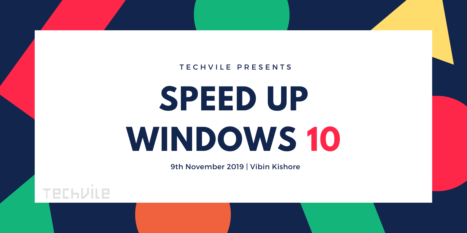 Steps to Speed Up Windows 10 Performance