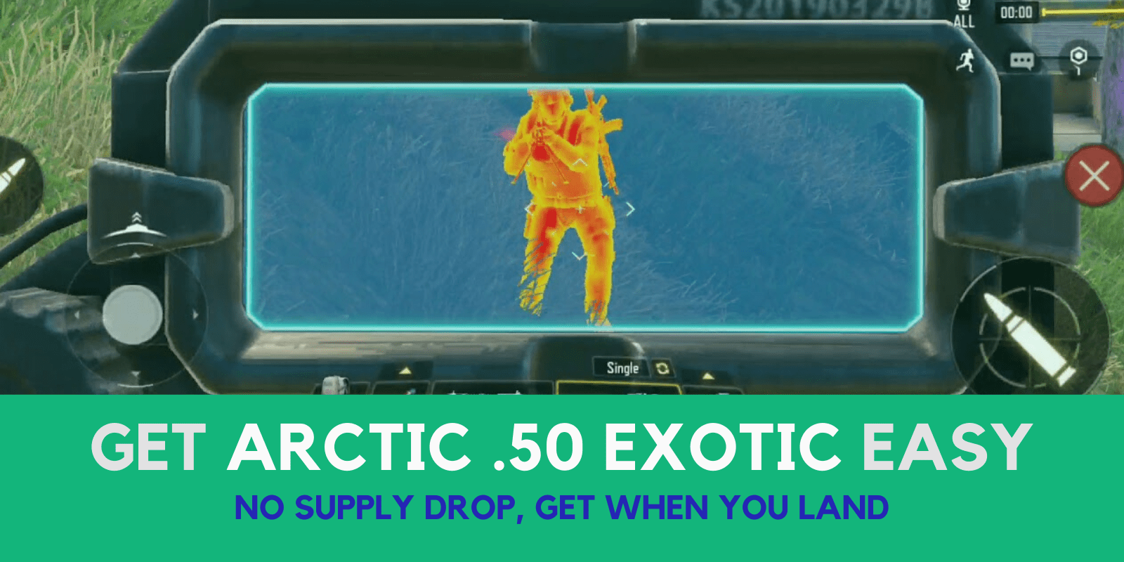Get the Arctic .50 (Exotic) Easy and Every time (Not Supply Drop)